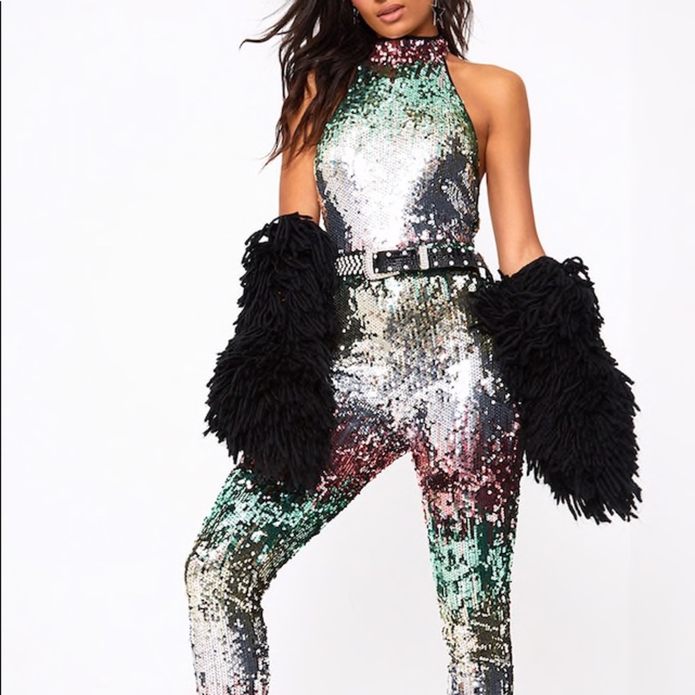 Sequin Jumpsuit